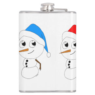 Flasques bonhomme de neige