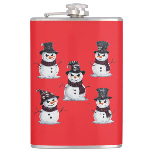 Flasques Bonhomme de neige gothique