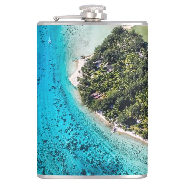 Flasques Bora Bora - Chemin Vers L'Océan (Devant)