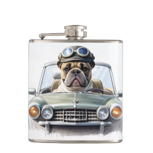 Flasques Bouledogue français Oldtimer Bulldog Fête des père