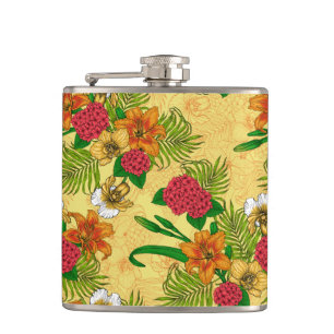 Flasques Bouquet tropical