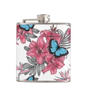 Flasques Bouquet tropical
