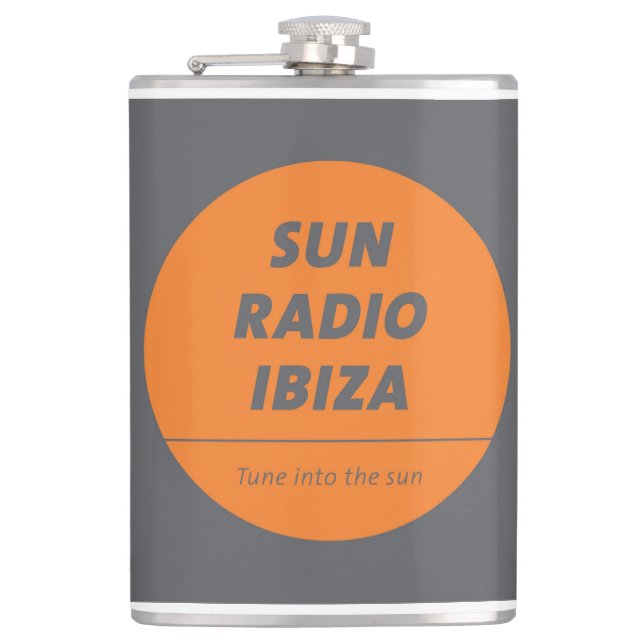 Flasques Bouteille de liqueur par Sun Radio Ibiza  (Devant)