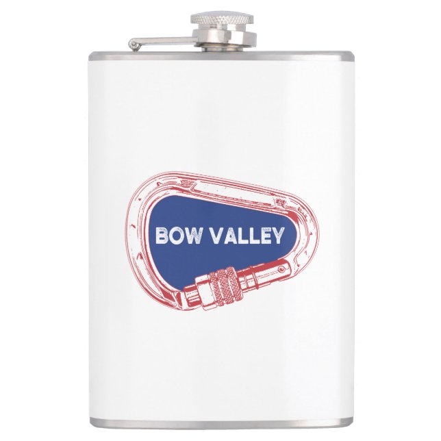 Flasques Bow Valley Rock Escalade Carabiner (Devant)