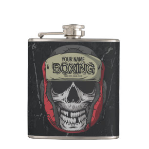 Flasques Boxer Fight Club Skeleton Boxer Gym 