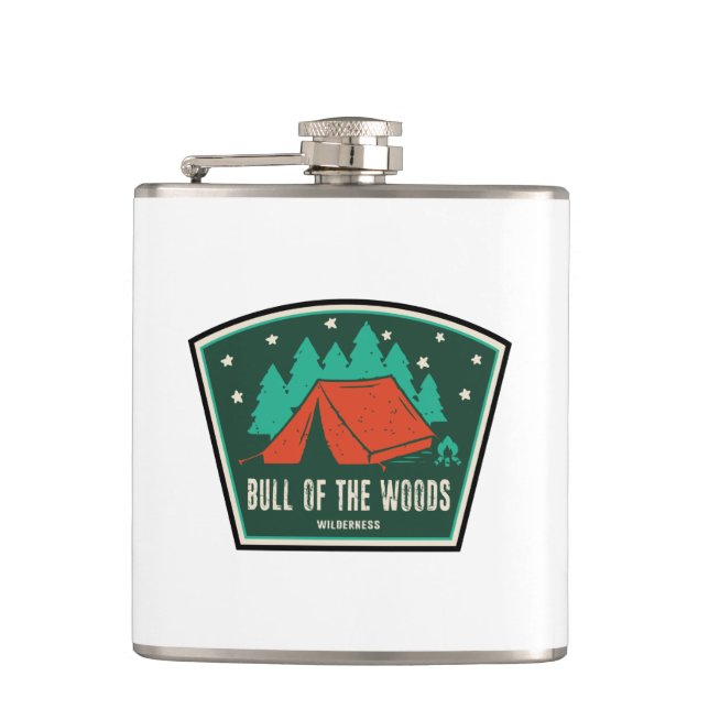 Flasques Bull Of The Woods Wilderness Oregon Camping (Devant)