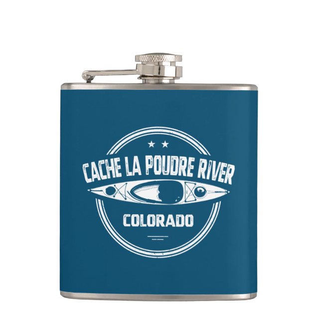 Flasques Cache la Poudre Colorado Kayak (Devant)