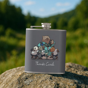 Flasques Cadeau de remerciement pour l'entraîneur de wombat