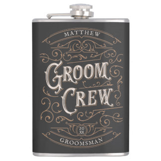 Flasques Cadeau Groomsmen customisé