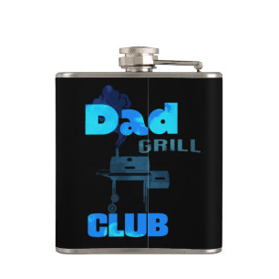 Flasques Cadeau Personnel Pour Griller Papa Vinyl Wrap