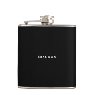 Flasques Cadeaux Personnalisés Pour Homme Black Flask