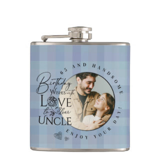 Flasques Cadeaux Simples Pour Oncle | Anniversaire Personna
