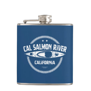 Flasques Cal Saumon River Californie Kayak
