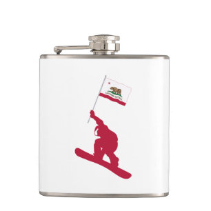 Flasques California Flag Snowboard
