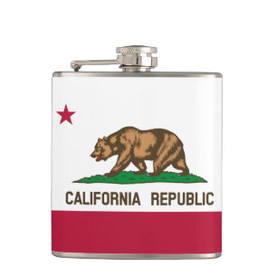 Flasques California Flag & travel California USA/sports