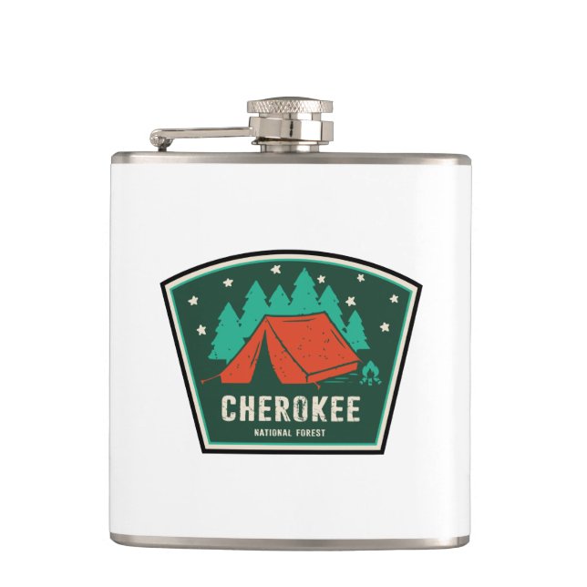 Flasques Camping forestier national de Cherokee (Devant)