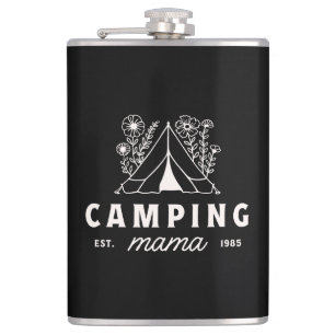 Flasques Camping maman camp d'été campeur fête des mères