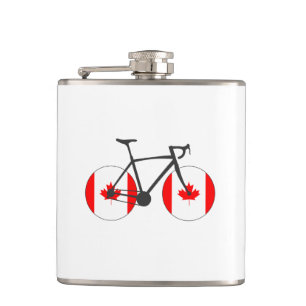 Flasques Canada Drapeau à vélo