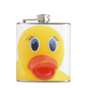 Flasques Canard en caoutchouc jaune Duckface
