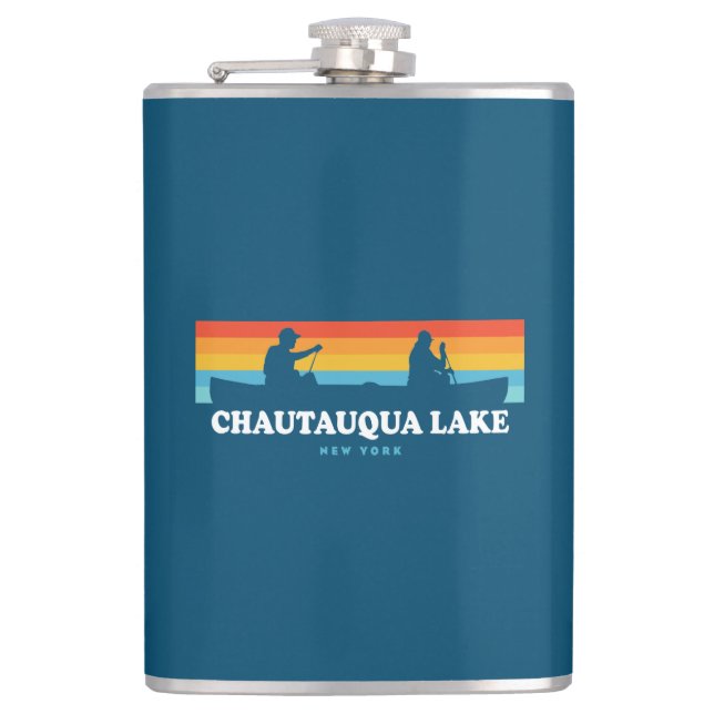 Flasques Canot Chautauqua Lake New York (Devant)