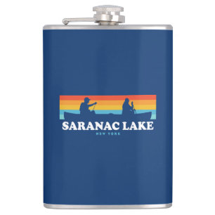 Flasques Canot Saranac Lake New York