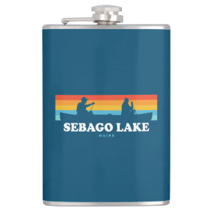 Flasques Canot Sebago Lake Maine