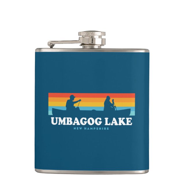 Flasques Canot Umbagog Lake New Hampshire (Devant)
