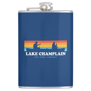 Flasques Canot Vermont du lac Champlain New York