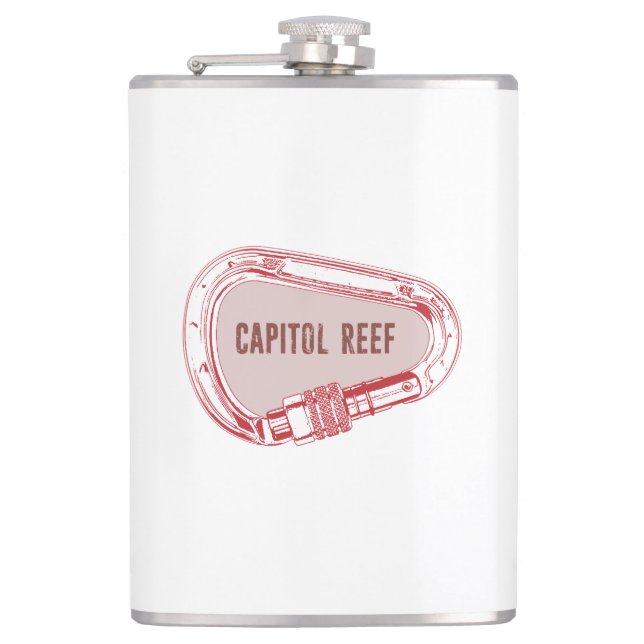 Flasques Capitol Reef Escalade Carabiner (Devant)