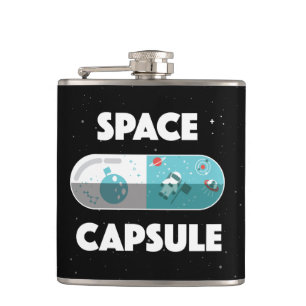Flasques Capsule d'espace