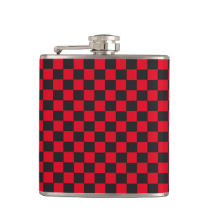 Flasques Carrés noirs coccinelle rouge couleurs Coléoptère