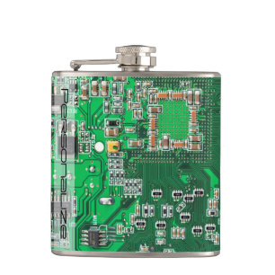 Flasques Carte circuit imprimé circuit vert PCB