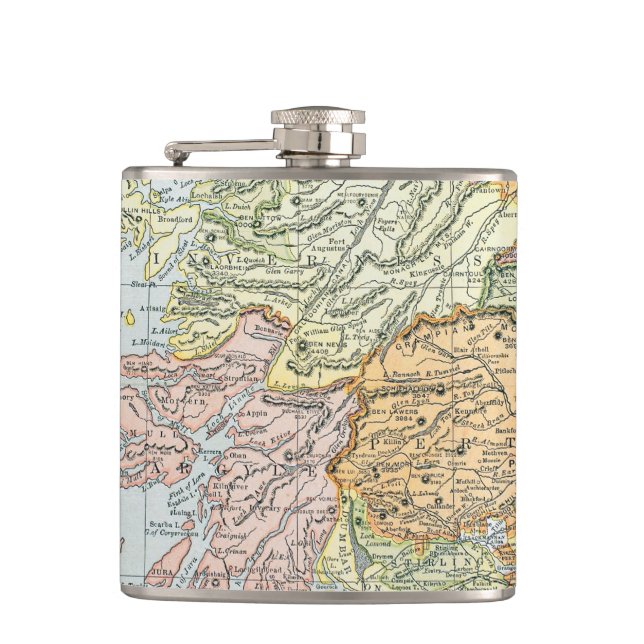 FLASQUES CARTE : L'ECOSSE (Devant)