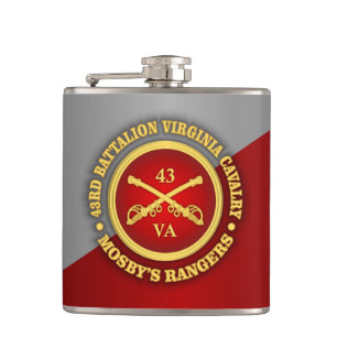 Flasques Cavalerie de la Virginie de bataillon de CSC -43rd