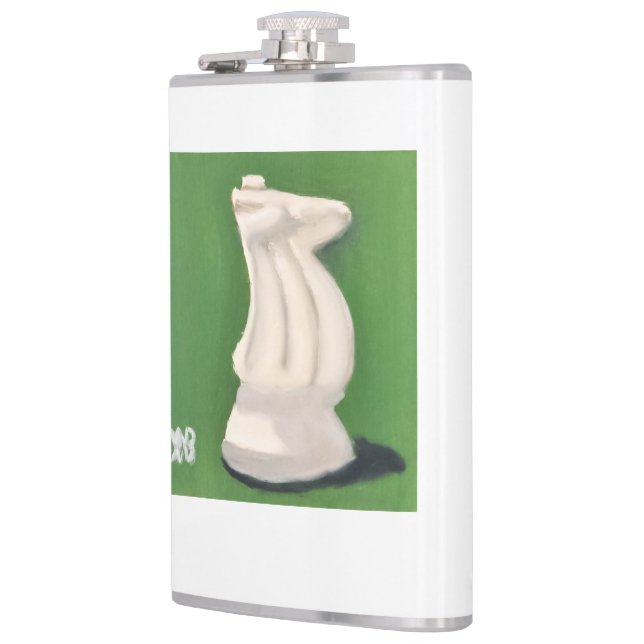 Flasques Cavalier blanc (Gauche)
