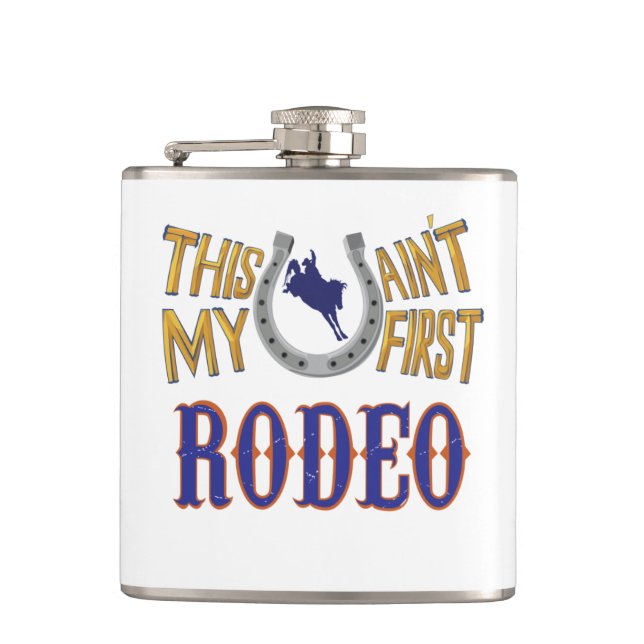 Flasques Ce n'est pas mon premier Rodeo (Devant)