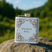 Celtic Knot Tribal Design Version Brown Patinée