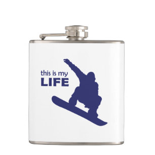 Flasques C'Est Ma Vie (Snowboard)