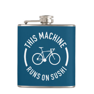 Flasques Cette Machine Fonctionne Sur Un Vélo Sushi