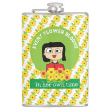 chaque fleur fleurit de son propre temps