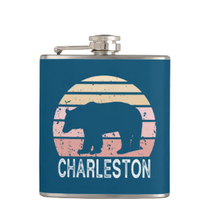 Flasques Charleston West Virginie Retro Bear