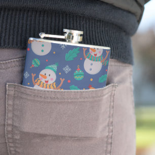 Flasques Charmant Snowman 