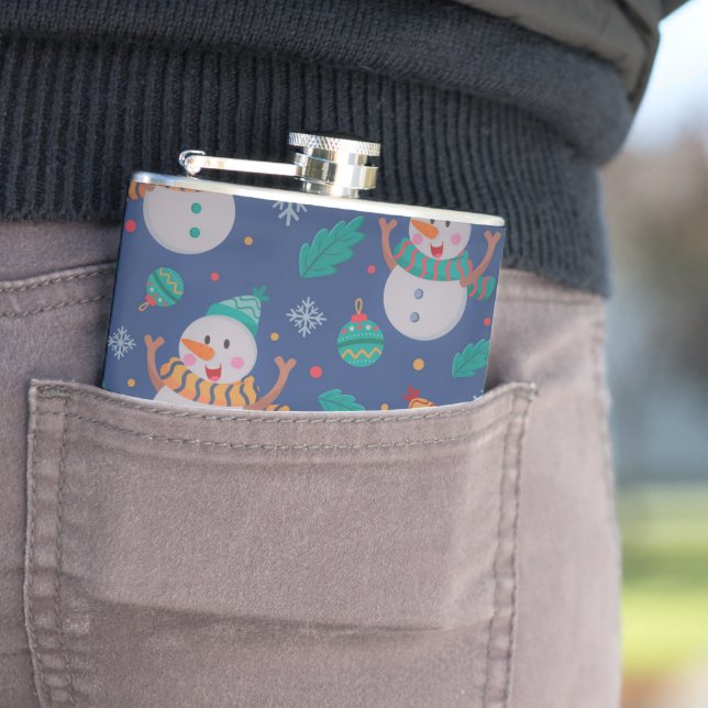 Flasques Charmant Snowman  (In Situ)