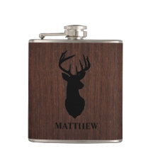 Chasseur Masculine Buck Deer Nom du design Monogra