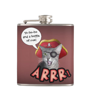 Flasques Chat pirate