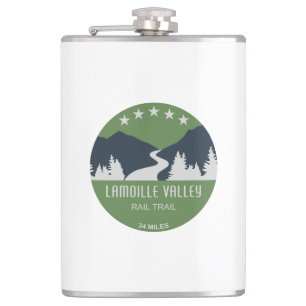Flasques Chemin de fer de la vallée de Lamoille Vermont