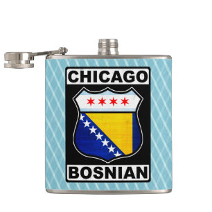 Flasques Chicago Bosniaque Américain