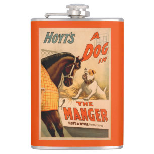 Flasques Chien d'A de Hoyt dans l'affiche de théâtre de