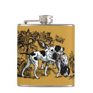 Flasques chien de chasse