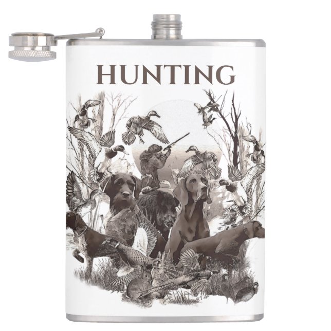 Flasques Chiens de chasse polyvalents (Ouvert)
